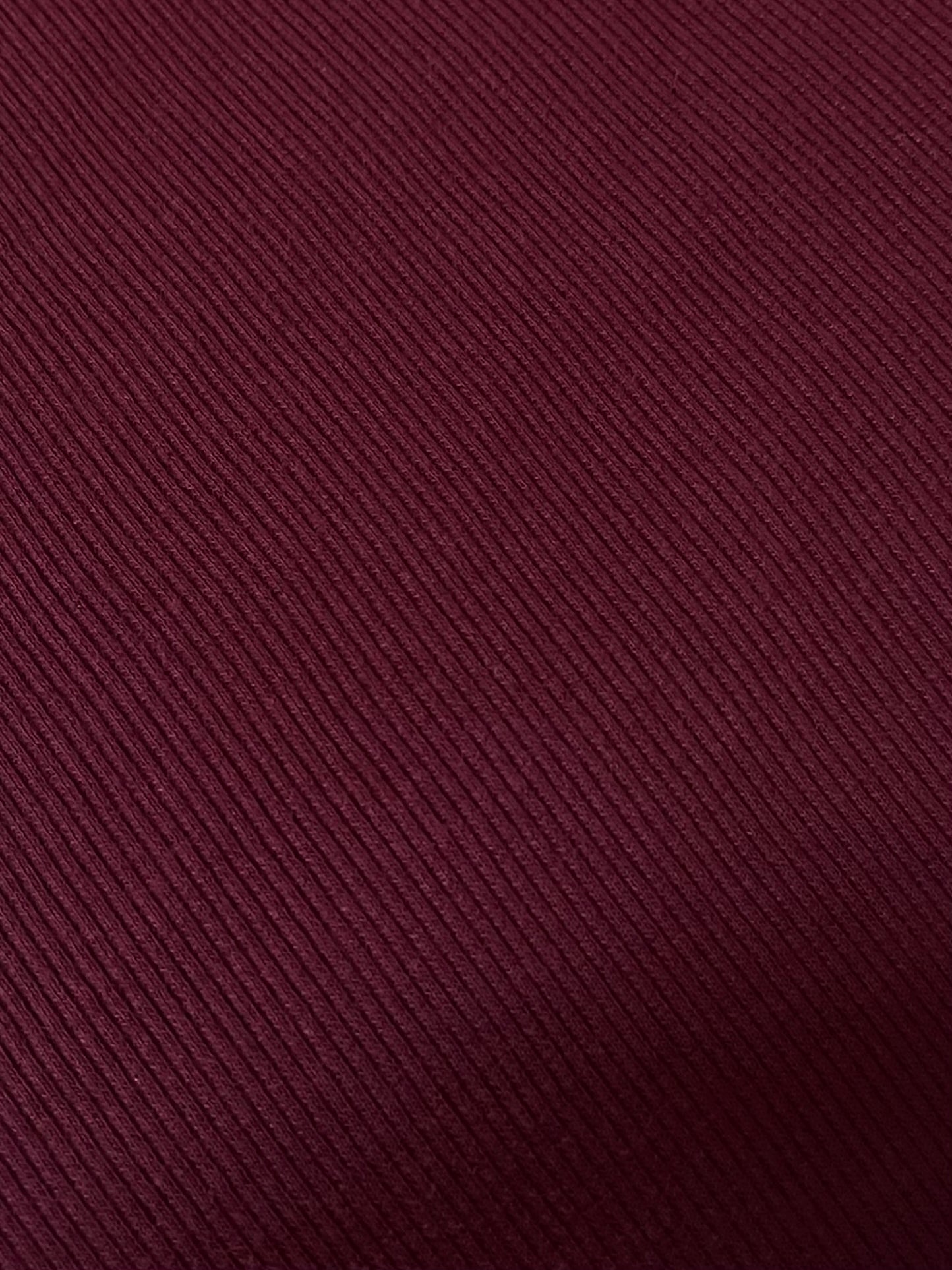 Soldado Ribbed Henley | Deep Maroon