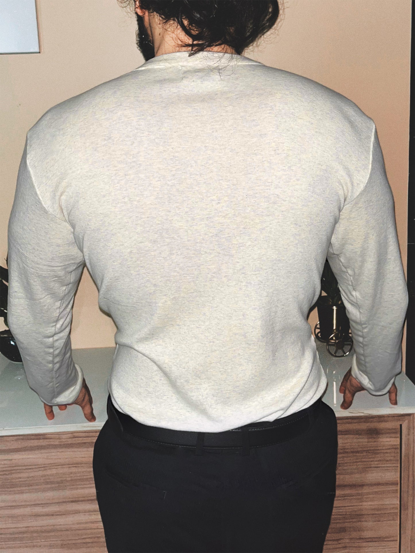 Soldado Ribbed Henley | Dirty Tint Melange