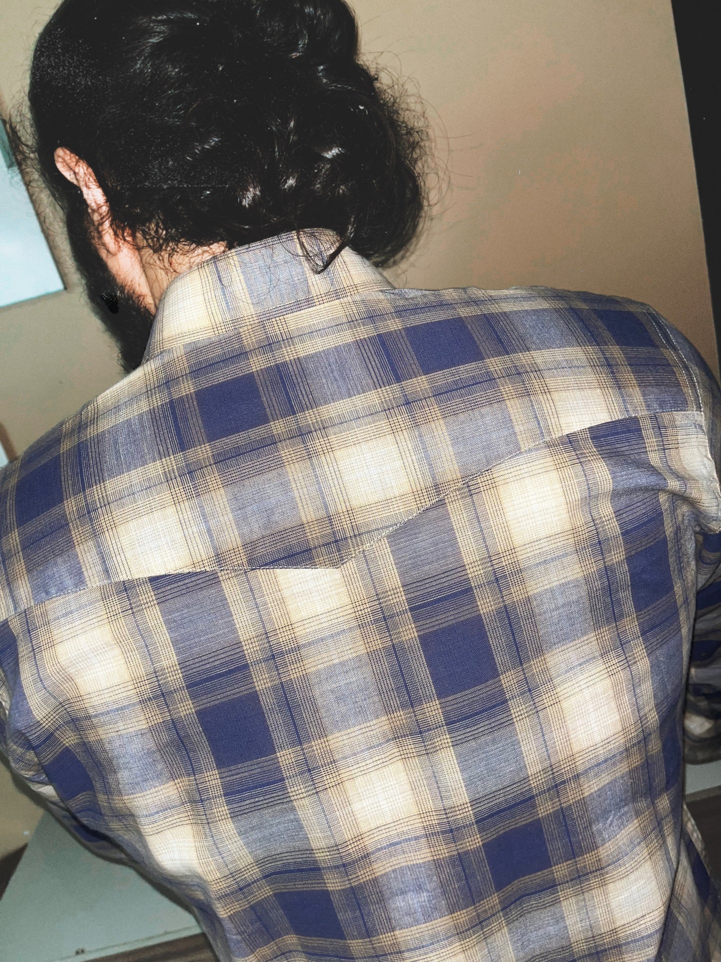 Vaquero Relaxed Fit Shirt | Purple / Beige