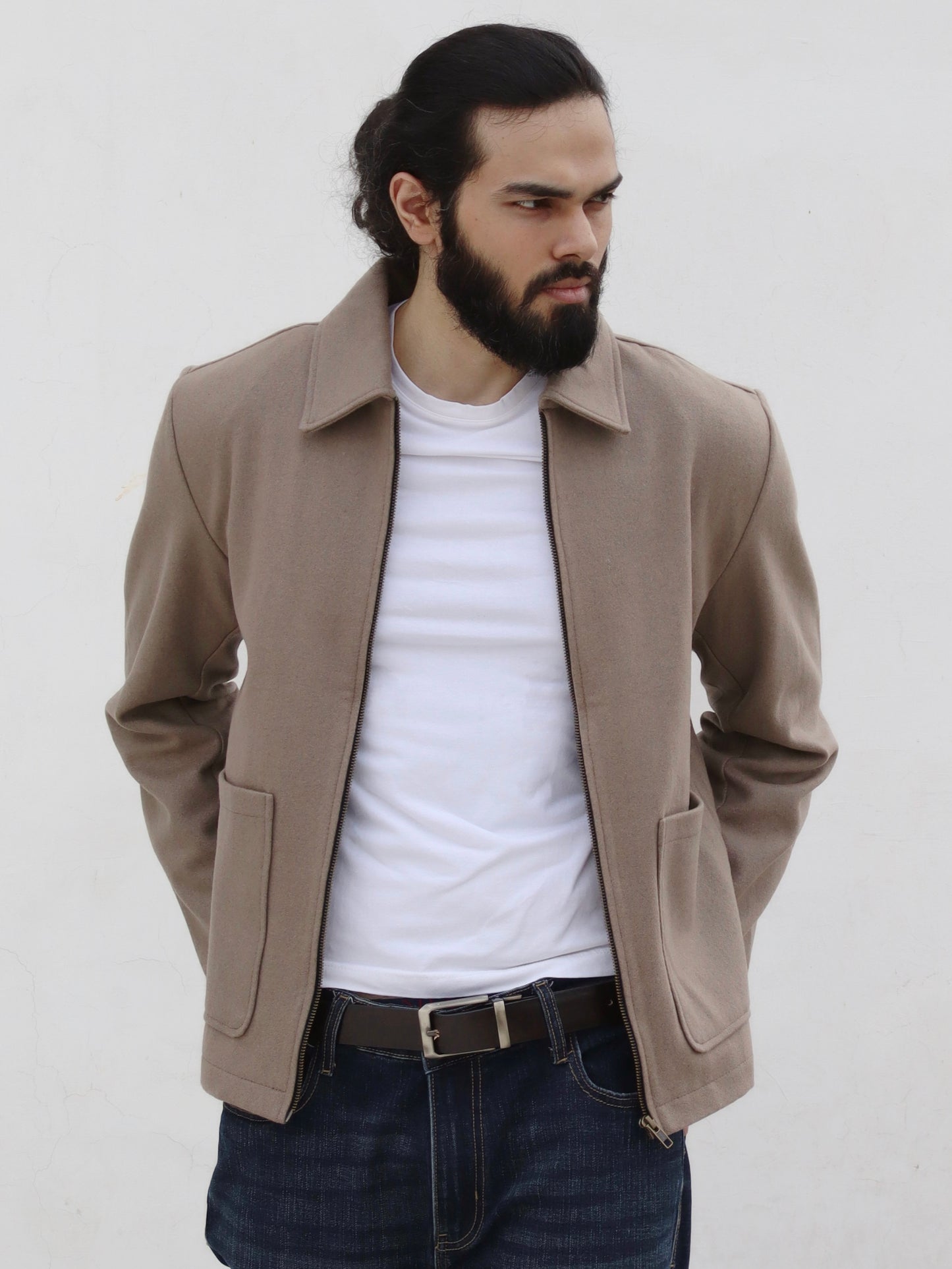 Mondrian-I Felted Jacket