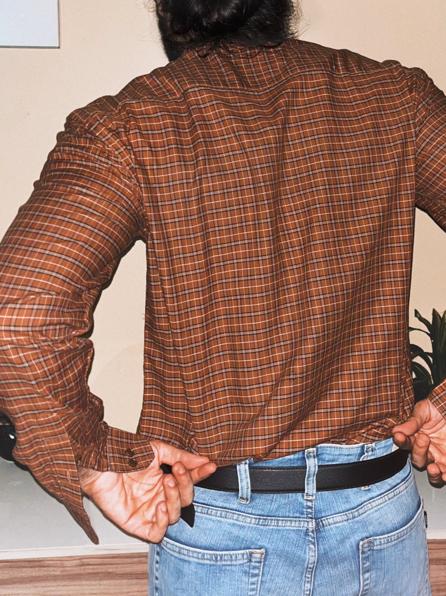 Relaxed Fit Tartan Plaid Shirt | Chestnut