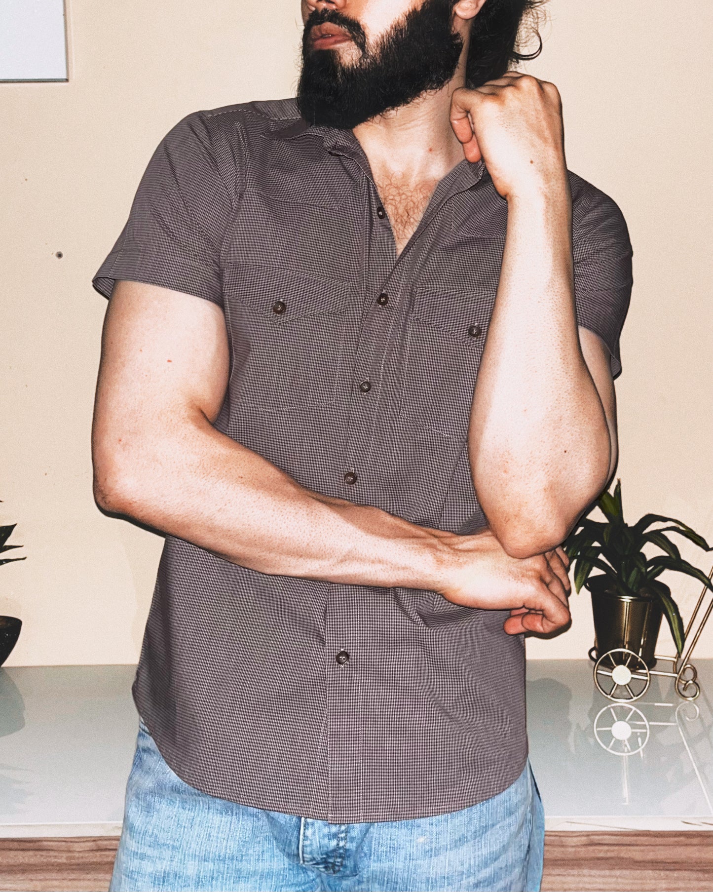 Vaquero Slim Fit Checkered Shirt
