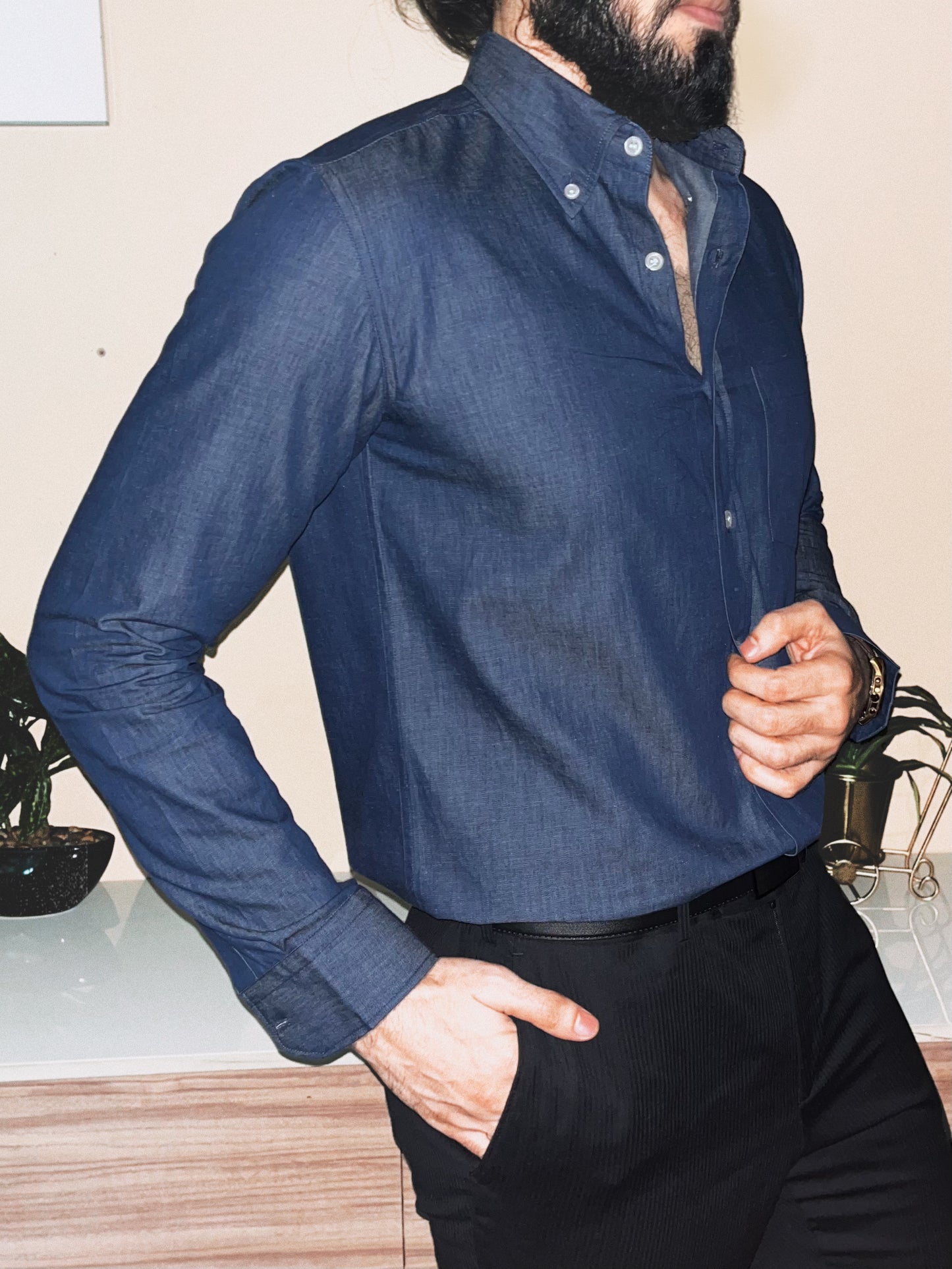 Classic Fit Denim Shirt