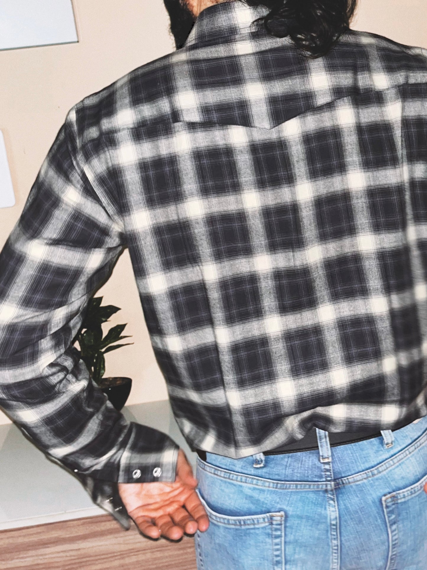 Vaquero Relaxed Fit Shirt | Black / Cream